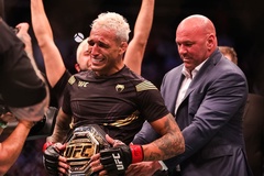 Charles Oliveira cùng 3 võ sĩ chiếm trọn 75 ngàn đô tiền thưởng phụ UFC 262
