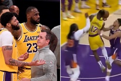 Dàn cầu thủ Lakers phẫn nộ sau tình huống lỗi ác ý của Devin Booker