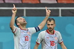 Goran Pandev ghi bàn lịch sử cho Bắc Macedonia tại EURO 2021