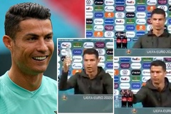 Ronaldo "dìm hàng" Coca Cola, tuyên chiến nhà tài trợ Euro vì con trai?