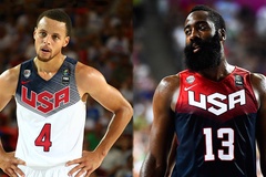 James Harden và Stephen Curry “ngược lối” trên đường đến tuyển Mỹ tại Olympic