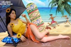 LMHT: Mina Young khiến fan sửng sốt với Cosplay Leona Tiệc Bãi Biển
