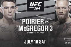 Lịch thi đấu UFC 264: Conor McGregor vs Dustin Poirier 3