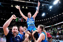 Từ NBA tới Olympic, Luka Doncic gánh vác hành trình lịch sử của Slovenia