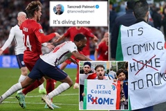 "Bóng đá ngã về nhà": Fan Italia mỉa mai quả penalty đưa Anh vào chung kết EURO