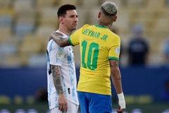Đội hình ra sân Brazil vs Argentina chính thức: Neymar đấu Messi 
