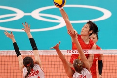 Kết quả bóng chuyền Olympic Tokyo ngày 25/7: Hai "chị lớn" châu Á gặp vận đen