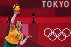 SỐC: VĐV bóng chuyền nữ Brazil dính nghi án doping trước thềm bán kết