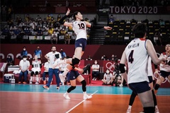 Bán kết bóng chuyền Olympic Tokyo: Huyền thoại châu Á không gánh nổi Hàn Quốc trước Brazil 