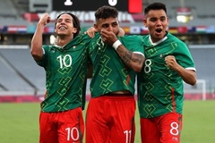 Kết quả bóng đá U23 Mexico vs U23 Nhật Bản: U23 Mexico giành HCĐ