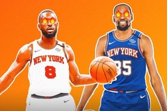 Kevin Durant suýt đánh cặp với Kemba Walker tại New York Knicks?