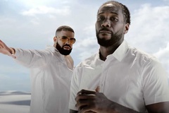 Kawhi Leonard thẹn thùng “cameo” trong MV mới của rapper Drake