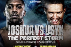 Lịch thi đấu Boxing: Anthony Joshua vs Oleksandr Usyk