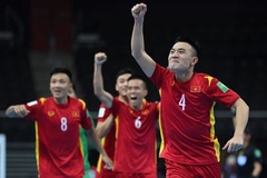 Vào vòng 1/8 World Cup 2021, futsal Việt Nam được thưởng nóng tiền tỷ