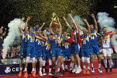 Sau 5 set kịch tính, Ý vô địch bóng chuyền nam châu Âu lần thứ 7