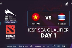 Thua trận mở màn trước người Thái, Dota 2 Việt Nam bất ngờ bỏ cuộc giữa chừng IESF SEA