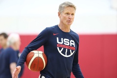 HLV Steve Kerr trở thành ứng cử viên số 1 cho ghế nóng ĐT bóng rổ Mỹ