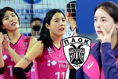 Chị em bóng chuyền Lee Da Yeong và Lee Jae Yeong cập bến Hy Lạp hậu scandal tại Hàn Quốc