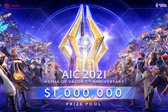 AIC 2021: Giải đấu có giá trị giải thưởng lớn nhất lịch sử Liên Quân