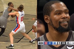 Video: Kevin Durant tung cùi chỏ vào cổ đối phương, bị truất quyền thi đấu