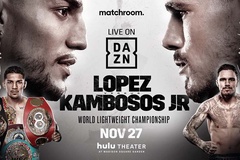 Lịch thi đấu Boxing: Teofimo Lopez vs Georges Kambosos Jr