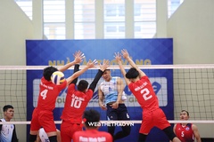 Vượt qua BTL CSCĐ, Đà Nẵng đặt một chân vào trận chung kết nam giải bóng chuyền hạng A 2021