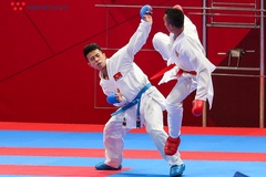 Hoàng Thị Mỹ Tâm tập trung cùng đội tuyển Karate quốc gia sau kì tích 3 HCV Châu Á