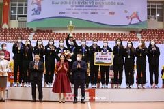 BTL Thông tin và Tràng An Ninh Bình tham dự Giải bóng chuyền các CLB Châu Á 2022