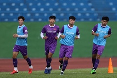 U23 Việt Nam tập luyện nâng độ khó trước giải U23 Đông Nam Á 2022