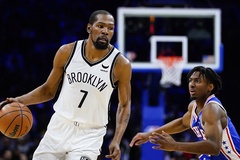 Brooklyn Nets thắng đậm Philadelphia 76ers: Kevin Durant cùng Kyrie Irving "hủy diệt" đối thủ