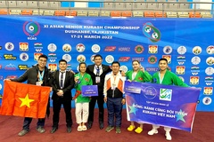 Hoàn tất 3 giải đấu liên tiếp, Kurash Việt Nam sẵn sàng bảo vệ ngôi quán quân SEA Games 31