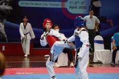 Những hình ảnh đáng chú ý từ giải Vô địch Taekwondo Đông Nam Á 2022
