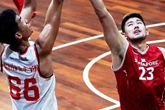 Ngược dòng ấn tượng trước Singapore, đội tuyển bóng rổ Việt Nam thắng trận thứ 2