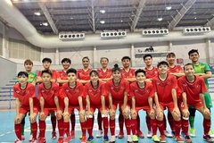 Tuyển nữ futsal Việt Nam thắng đậm Bahrain trước thềm SEA Games 31 
