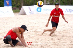 Đội tuyển bóng chuyền bãi biển tập buổi đầu tại Tuần Châu, đặt mục tiêu vừa sức ở SEA Games 31
