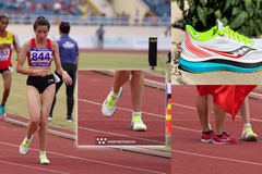 Lò Thị Thanh mang giày gì để bị tước huy chương bạc SEA Games 31?
