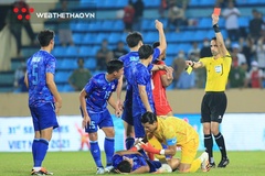 "Muay Thái đấu Pencak Silat" trong trận bán kết 4 thẻ đỏ giữa U23 Thái Lan vs U23 Malaysia