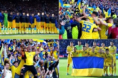 Hình ảnh giàu cảm xúc của Ukraine trong trận play-off World Cup 2022