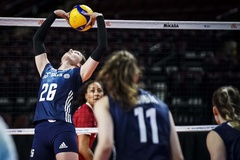 Chuyền hai tỏa sáng, bóng chuyền nữ Ba Lan đánh bại Canada tại VNL 2022