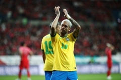 Neymar cách Pele 4 bàn trong danh sách Vua phá lưới tuyển Brazil