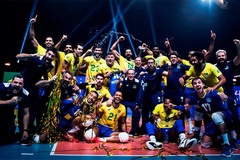 Brazil bước vào hành trình bảo vệ ngôi vương bóng chuyền nam VNL 2022