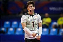 Siêu sao Nishida thăng hoa, bóng chuyền nam Nhật Bản lội ngược dòng trước Hà Lan