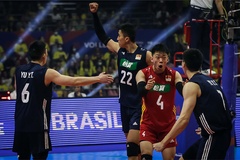 Jingyin Zhang hủy diệt Brazil, bóng chuyền nam Trung Quốc gây địa chấn tại VNL 2022
