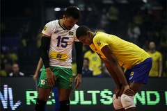 Thua sốc Trung Quốc, bóng chuyền nam Brazil đánh mất ngôi vị số 1 thế giới