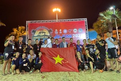 Jujitsu Việt Nam giành 4 HCV ngày ra quân Cúp bãi biển Thế giới 2022