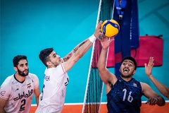 Iran gây địa chấn, chấm dứt chuỗi bất bại của bóng chuyền Mỹ tại VNL 2022