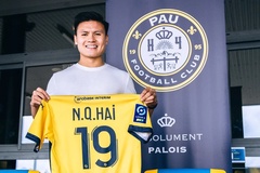 Hình ảnh cực chất của Quang Hải khi ra mắt Pau FC