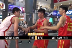 FIBA 3x3 Nations League 2022 KV châu Á - Ngày 5: Việt Nam suýt tạo địa chấn trước Trung Quốc