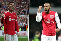 Cầu thủ xuất sắc nhất lịch sử Ngoại hạng Anh: Henry đánh bại Ronaldo