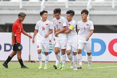 Kết quả U20 Việt Nam 4-0 U20 Timor Leste: Rộng cửa đi tiếp